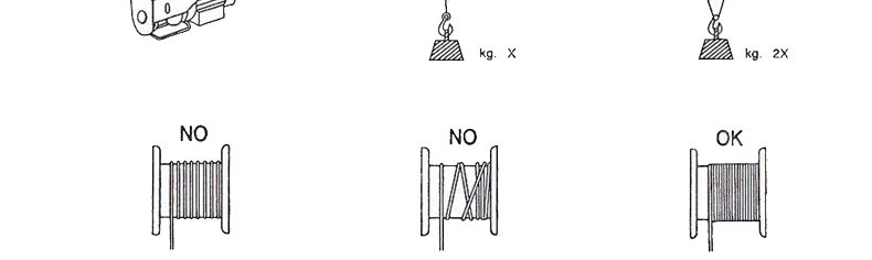 pa系列微型电动葫芦结构参数2 PA系列微型电动葫芦室内小吊机专用