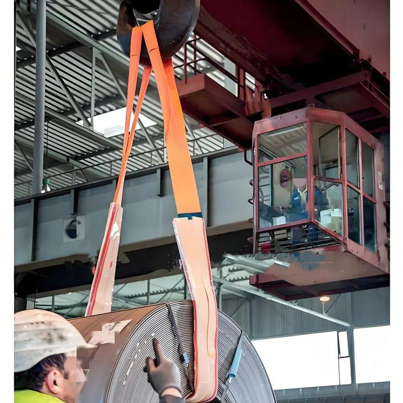 吊装带不能长时间挂载重物